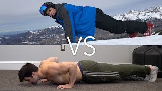 100 PushUps at 10000 ft vs SeaLevel  Performance Increase [upl. by Savitt]