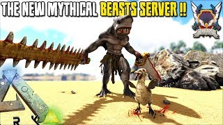 BRAND NEW SERVER FULL OF MYTHICAL BEASTS  MYTHICAL BEASTS  ARK SURVIVAL EVOLVED EP1 [upl. by Dwaine904]