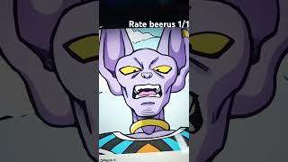 Beerus drawing rap dragonball beerus [upl. by Newby346]