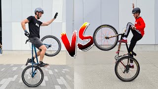 BIKELIFE vs STREET TRIAL  Gros Battle de wheeling [upl. by Aneeuq]