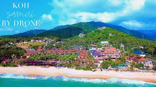 4K Lamai Beach Koh Samui Thailand Drone Footage 🏝️ [upl. by Barvick527]