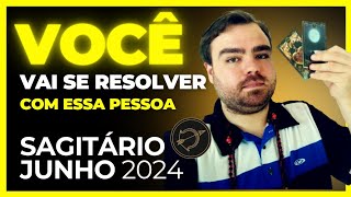 SAGITÁRIO JUNHO 2024 Vai se resolver  Previsão Tarot para signo de sagitário junho 2024 [upl. by Harry]