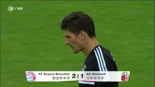 Audi Cup 2011 Fc Bayern  Ac Mailand 53 nE HD [upl. by Dyna]