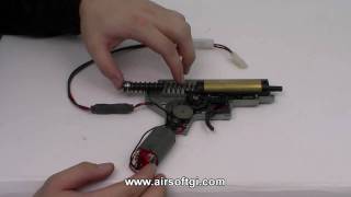 Airsoft GI 101  How it Works  Automatic Electric Gun Gearbox [upl. by Vlad]