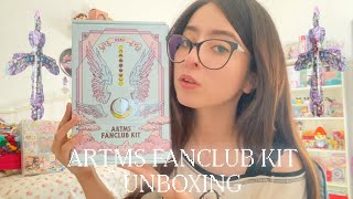 ARTMS FANCLUB KIT UNBOXING [upl. by Douville]