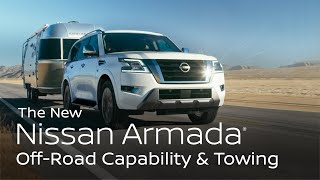 2021 Nissan Armada OffRoad Capability amp Towing [upl. by Brasca822]