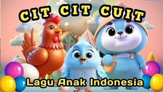 Cit Cit Cuit  Bebek BerenangKambingSapi dan Ayam Lucu  Lagu Anak Indonesia 2024 Congklak Kidz [upl. by Allicsirp]