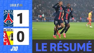 Paris SaintGermain  RC Lens  10  Le Résumé  Ligue 1 202425 [upl. by Wolram]