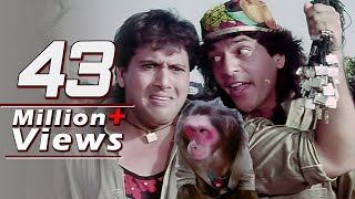 Bade Kaam Ka Bander  Govinda Chunky Pandey Aankhen Song [upl. by Dolhenty]