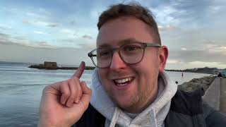 STORM CIARÁN ON A FERRY ⛴️ 🌊 Irish Ferries MV Oscar Wilde Rosslare Europort to Pembroke Dock [upl. by Anera]