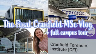 OC Cranfield University Campus Tour amp Move Out Vlog my last ever Cranfield MSc vlog [upl. by Girand202]