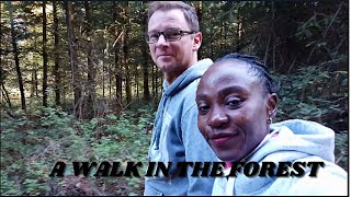 WE ARE GOING FOR A WALK IN THE FOREST  Things to do In Germany  Angie Owoko [upl. by Nedearb]