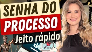 Como conseguir a SENHA do Processo sem ter que ir no cartório da Vara no Fórum [upl. by Loralee560]