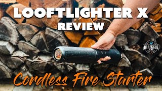 The Clean Cordless Electric Fire Starter  Looftlighter X Review [upl. by Shakespeare]