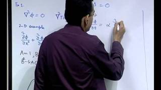 Mod01 Lec05 Classification of Partial Differential Equations and Physical Behaviour [upl. by Chapnick]