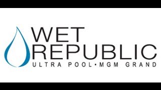 Las Vegas Pool Party Wet Republic Ultra Lounge MGM [upl. by Tarton952]