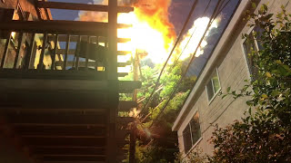 SHOCKING VIDEO Explosion caught on video right when Mylar balloons made contact with power lines [upl. by Eikceb524]