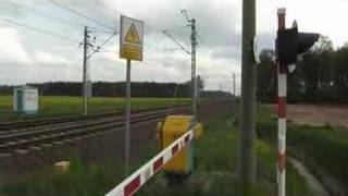 Railway crossing in Poland [upl. by Jayson]