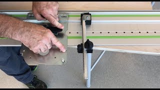 Festool Tip for LR 32 Calibrating the parallel stops [upl. by Eunice]