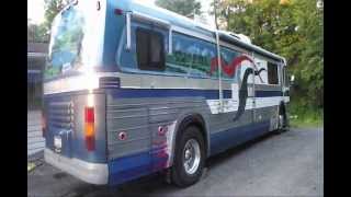 1963 GM 4106 Conversion Bus Complete Tour And Start up FOR SALE [upl. by Abbott]