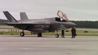 F35 B Lightning II Demo 2016 Cherry Point [upl. by Laney45]