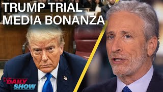 Jon Stewart Slams Media for Breathless Trump Trial Coverage  The Daily Show [upl. by Ayaj]