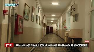 Prima vacanta din anul scolar 2024 2025 programata pe 26 octombrie [upl. by Dimitri]