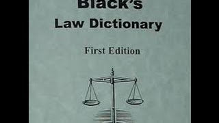 Blacks Law Dictionary Its a TRAP [upl. by Roderic]