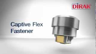 Dirak captive flex fastener [upl. by Giark]