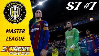 PES 2021  MASTER LEAGUE  HARROGATE TOWN  SEASON 7  EPISODE 7 [upl. by Ynetruoc]