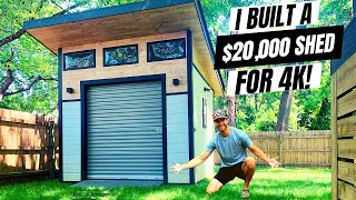 99  DIY Shed  Complete Instructions  Best Tutorial There Is [upl. by Peltier690]