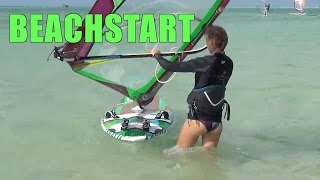 WindsurfTutorial – Beachstart [upl. by Jariah]