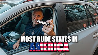 Most Rude States In America In 2024 [upl. by Danell]