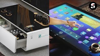 8 Incredible Smart Coffee Table You Must See  Smart Table Furniture [upl. by Tu]