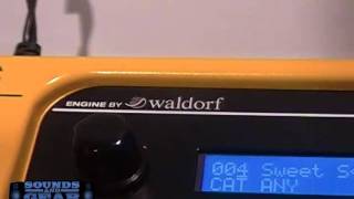 NAMM 2012 Studiologic Sledge Polyphonic synth powered by Waldorf [upl. by Adiazteb]