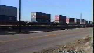 EB UPRR Intermodal Train East of Yuma AZ on the UPRR Sunset Routeavi [upl. by Amathist]