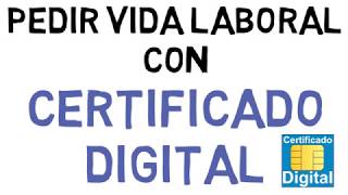 vida laboral con certificado digital [upl. by Lrub]