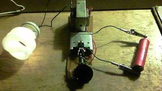 Battery Inverter  1979 transformer  demos [upl. by Nostets]