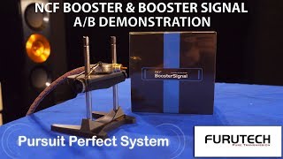 Furutech NEW NCF Booster AB Song Demonstration and Update HiFi Cables Ultimate Accessory [upl. by Raeann]