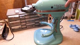 Kitchenaid KSM5 mixer transformation [upl. by Marmawke]