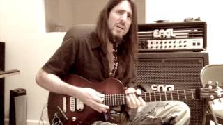 Bumblefoot recording lead guitars to song Women Rule the World [upl. by Osmond]