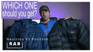 Rab Neutrino Pro VS Positron Pro  Review [upl. by Niggem]