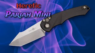 NEW Heretic Pariah Mini OTS Magnacut Tanto Blade USA Made [upl. by Terrijo]