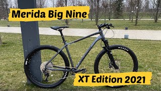 Обзор велосипеда Merida BigNine XTEdition 2021 [upl. by Octavus]