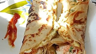 Egg Paratha Roll  Paratha Egg Roll Recipe  Healthy Breakfast Recipe [upl. by Aliuqat212]