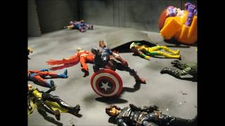 Avengers vs Hydra stop motion  part 2 [upl. by Alabaster]