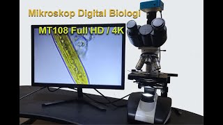 Mikroskop Digital Biologi T108 Full HD  4K [upl. by Remled]