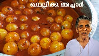 നെല്ലിക്ക അച്ചാർ  Tasty kerala Gooseberry Pickle  Annamma chedathi special [upl. by Eintihw]