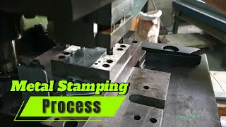 Press Stamping Machine working [upl. by Nosreh]