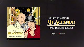 Brusco feat Gemitaiz  MI ACCENDO prod FrenetikampOrang3 Official Visual Art Video [upl. by Vallie]